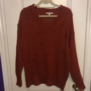 Distressed American Eagle Sweater